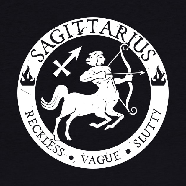 Savage Sagittarius Zodiac Antisocial Astrology by atomguy